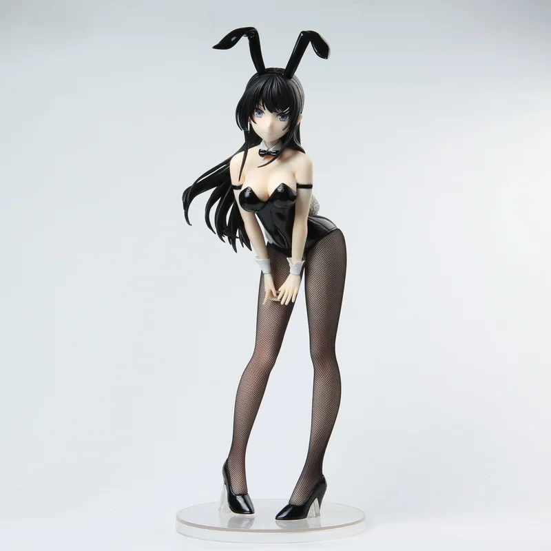GZTZMY 25cm Anime Rascal Does Not Dream of Bunny Girl Sakurajima Mai Sexy girl PVC Action Figures toy figure gift | Игрушки и хобби