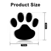 2Pcs/Set Car Stickers and Decals Paw 3D Animal Dog Cat Bear Foot Prints Footprint Decal Car Sticker Silver Red Black Golden ► Photo 3/6