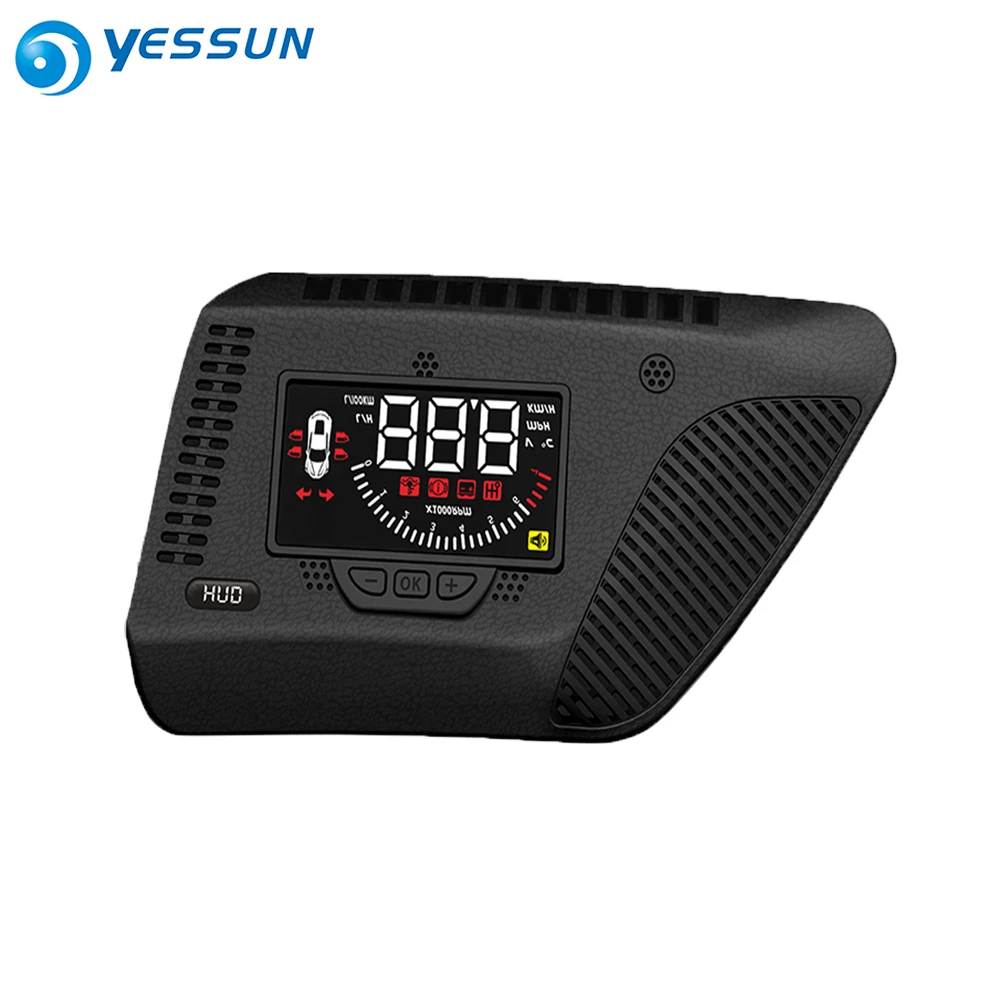 

HUD Car Head Up Display For Honda CR-V/Vezel/XR-V/Crider 2017 2018 2019 2020 Safe Driving Screen Windshield speed projector