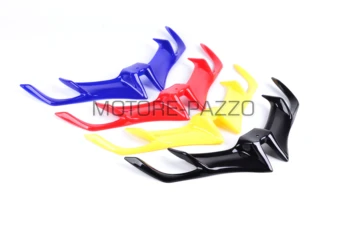 

Front Aerodynamic Winglet ABS Plastic Spoiler Motorcycle Fairing Accessories for YZF R15 V3 2017-2019