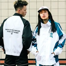 Европейская и американская осенняя куртка, Тренч, модная версия, хип-хоп, с буквенным принтом, тонкое пальто, мужская верхняя пара, свободный Тренч