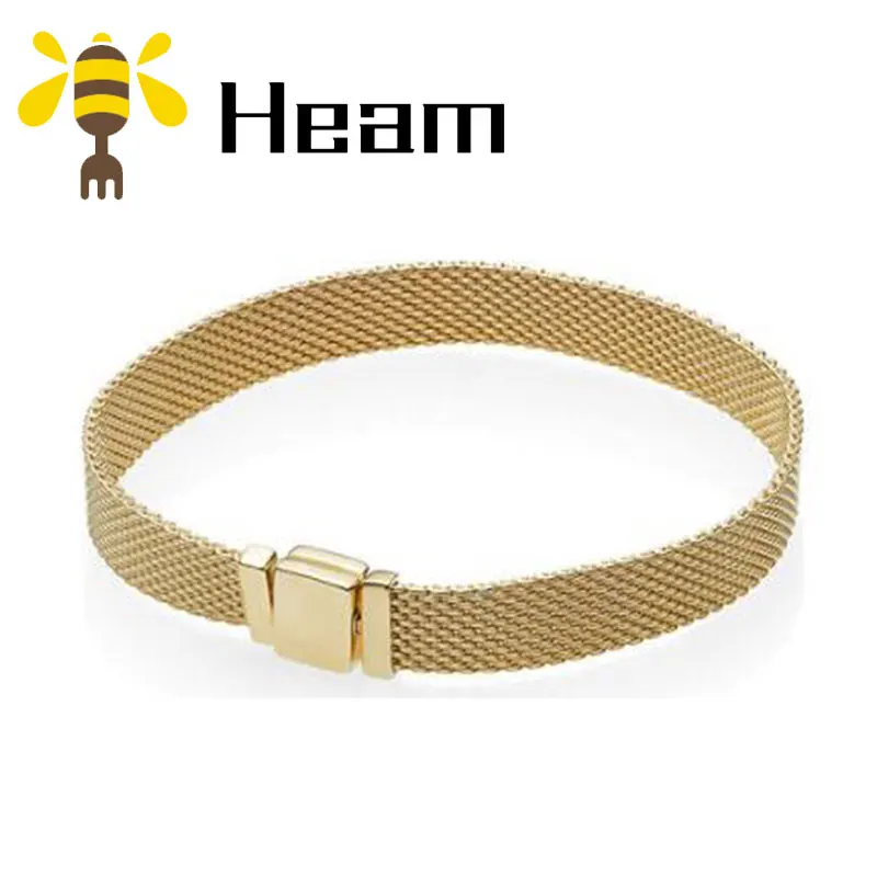 Heam, высокое качество, новинка,, Стерлинговое Серебро 925 пробы, pan, очаровательный браслет для женщин, модный, классический, темперамент, ювелирные изделия, вечерние, подарок