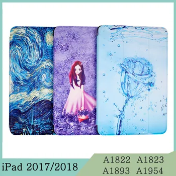 

Tablet Case for Apple iPad 5th 6th 2017 2018 9.7 iPad5 iPad6 A1822 A1823 A1893 A1954 Magnetic Case Auto Wake&Sleep Smart Cover