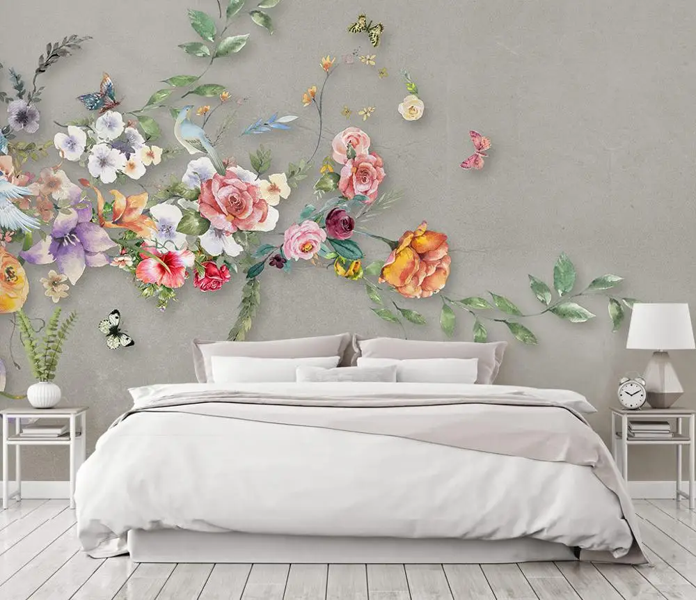 Wallpaper For Bedroom Living Room Custom 3D Mural Wall Covering Sticker