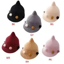 Детская шапка для маленьких детей, милый шарик для волос, украшение, модный колпачок для сосков для мальчиков и девочек, высокое качество, Новинка