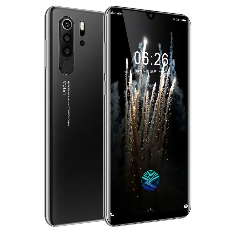  P30 pro Smartphone Android 4G Net European Asian Cellphones 6.3 Inch Dual Sim Unlocked Mobile Phone Water Drop Screen