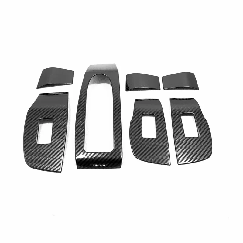 

For Mazda 3 Axela LHD 2019 2020 Inner Door Window Switch Cover Glass Lift Control Button Panel Trims Car-Styling Accessories