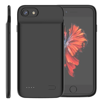 

for iPhone SE 4.7 inch 2020 Battery Case 3200mah Rechargeable Extended Scratch Resistance Protector for iPhone 7 8 Case Battery