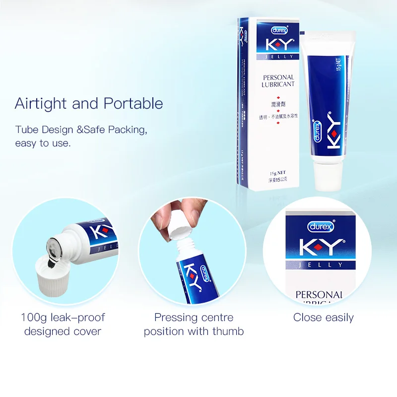 Лубрикант Durex KY водорастворимый для анального секса 50/100 г|Презервативы| |