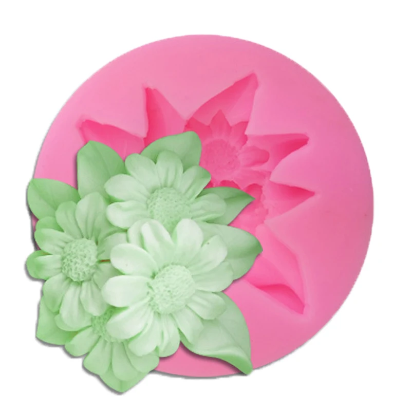

Flower Molde de Silicona Para Jabon Mold Savon Making Bar Silicon Soap Moulds Form Soap Making Tools Cake Decorating