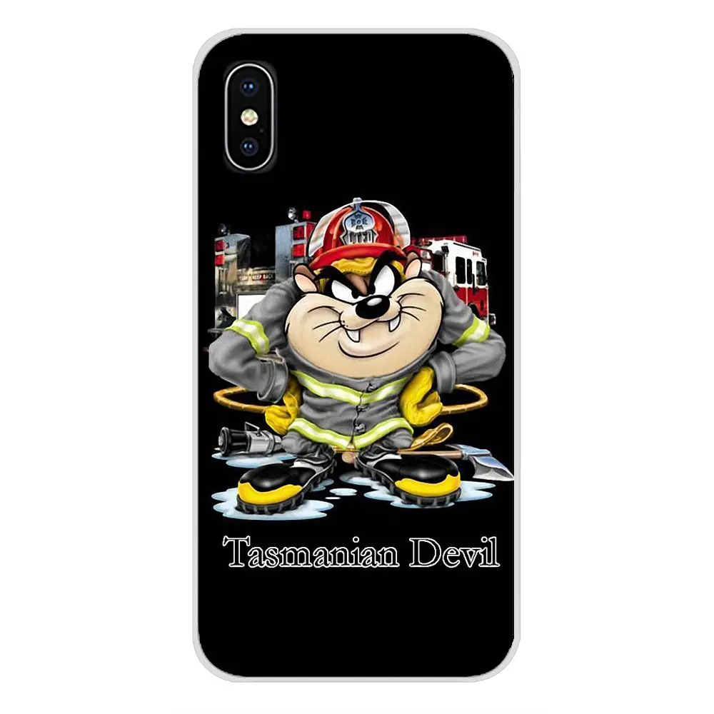 Looney ttes Tasmanian Devil Taz для samsung A10 A30 A40 A50 A60 A70 Galaxy S2 Note 2 3 Grand Core Prime мягкие прозрачные чехлы