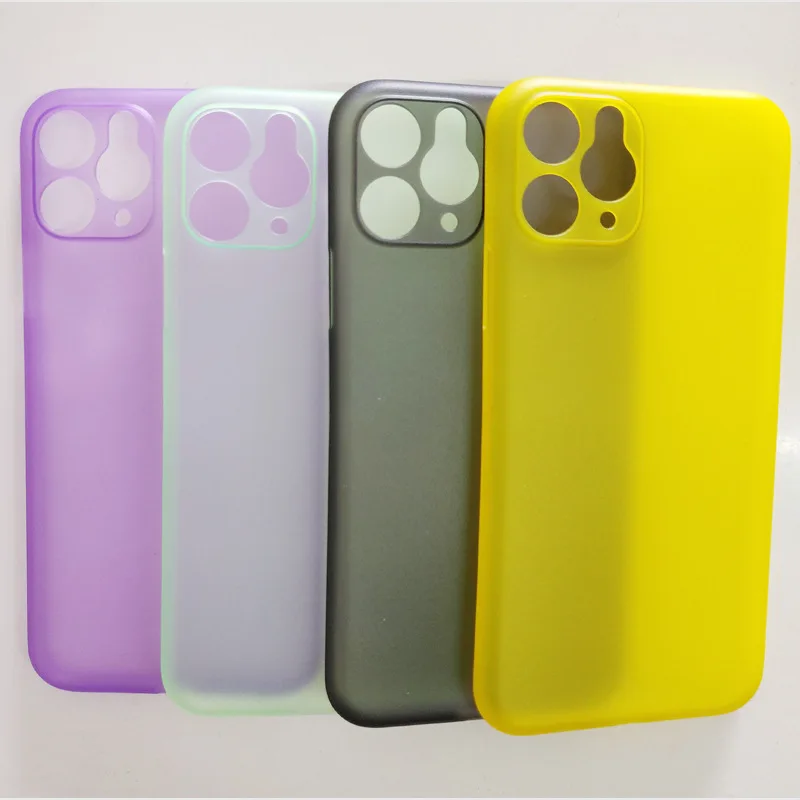 300pcs 10 Candy Colors Ultra-Thin Soft PP Phone