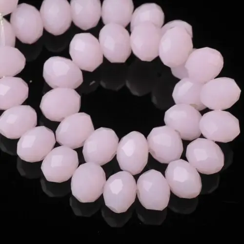 Crystal Beads 2mm Tiny Czech Rondelle Shape Faceted for Jewelry Findings