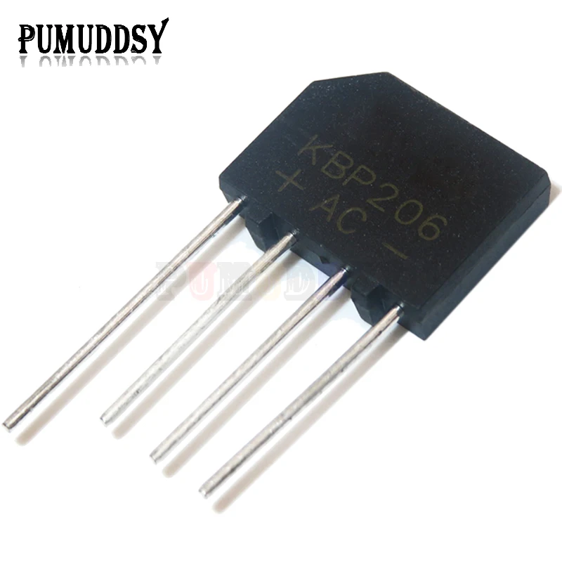 2A 3A 4A 6A 8A 10A 15A 600V 800V 1000V Diode Bridge Rectifier KBP206 210 310 KBL406 410 608 610 1010 1510 5PCS rectifier diode voltage rectifying device