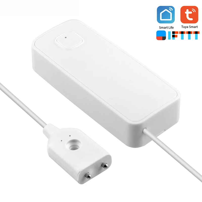 KSLAIC New-Water Leakage Alarm Detector Wireless Wifi Water Leak Sensor Overflow Alarm System Tuya Smart Life APP Push Alerts