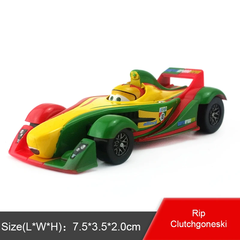 Disney Pixar Cars 2 и 3 Lizzie Lightning McQueen Flo Jackson Storm Mater Hudson Ramirez 1:55 литые металлические игрушки из сплава детский подарок - Цвет: Portugal