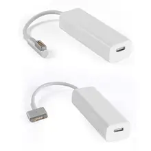 USB C к Magsafe 45 Вт 60 Вт конвертер адаптер для MacBook Pro компьютера быстрое Безопасное подключение Т-образной головки L головы серии зарядки тип-c