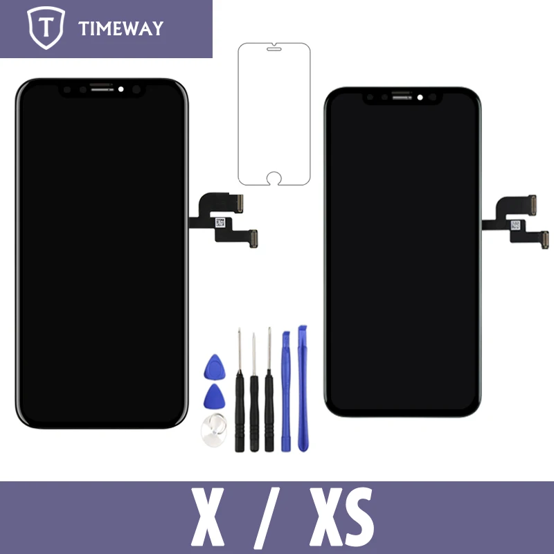 

For iphone X XS LCD Display Screen For Tianma AMOLED OEM Digitizer with Touch Screen Assembly For iphone X XS LCD Screen