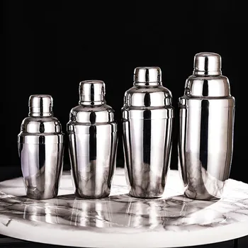 Aixiangru-스테인리스 스틸 칵테일 셰이커, 바 도구, 3 섹션, 250 ml,350 ml,550 ml,750ml