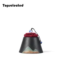 Дорожный портативный чайный горшок керамический кунг-фу чайный сервиз чайный герметичный Caddy