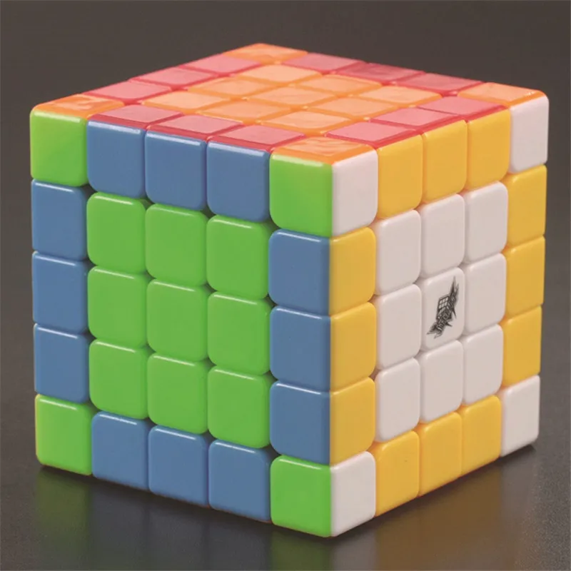 Бренд Cyclone Boys 5x5x5, волшебный кубик без наклеек/черный, профессиональный вызов, 5x5, скоростной кубик, игра-головоломка, кубики для детей, Подарочные игрушки