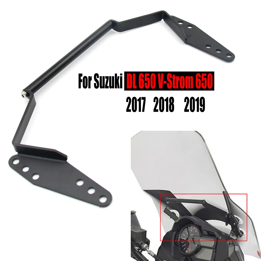 Najtaniej Szyba uchwyt do montażu Smartphone GPS uchwyt do Suzuki DL 650 v strom vstrom 650 2017 2018 2019