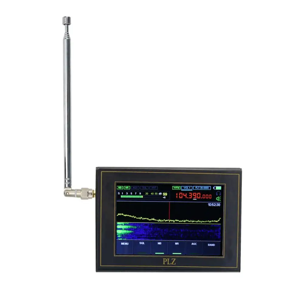 TZT Upgraded 50KHz-2GMHz Malachite SDP SDR Radio Malahit 3.5 Inch Touching Screen SDR HAM Transceiver Receiver