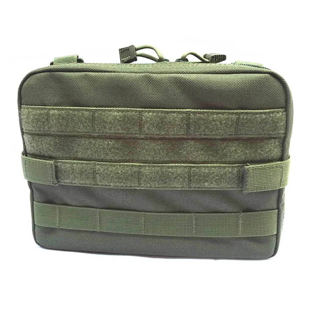

Waterproof Outdoor Tactical Bag Small Tool Holder Bag Large Zippered Waist Pack Molle Attachment Pouch for Camping Hiking