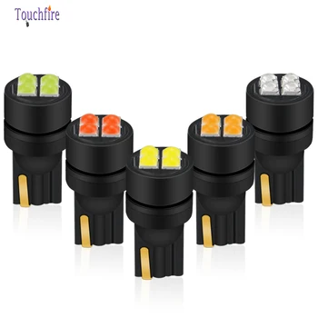 

100PCS Auto T10 W5W 194 Canbus Car Bulb 3030smd 4LED Lens Reading Interior Door Map License Plate Side Clearance Light wholesale