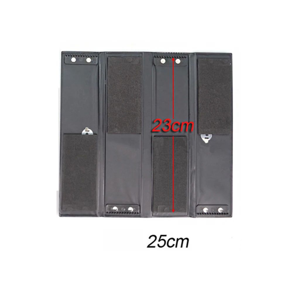 Equipment Folding Carp Fishing Tackle Case Portable Stiff Accessories Black Hook Length Outdoor Rig Wallet Practical PU Leather
