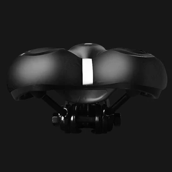 

Gel Reflective Shock Absorbing Hollow Bicycle Saddle PU Leather Soft MTB Cycling Road Bike Seat HB88