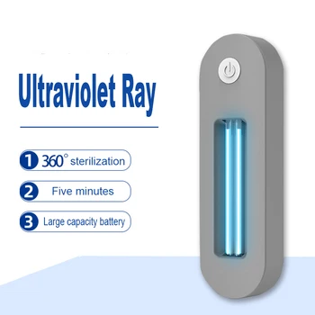 

Small Uv Ozone Double Disinfection Light Ultraviolet Sanitizing Wand Portable Quartz Germicidal Lamp for Home Uvc Led Sterilizer