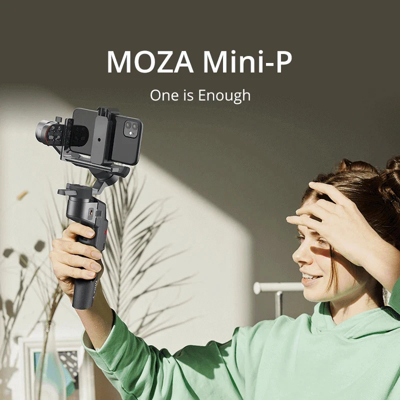 Мини Стабилизатор MOZA для смартфона iPhone X HUAWEI беззеркальная экшн камера