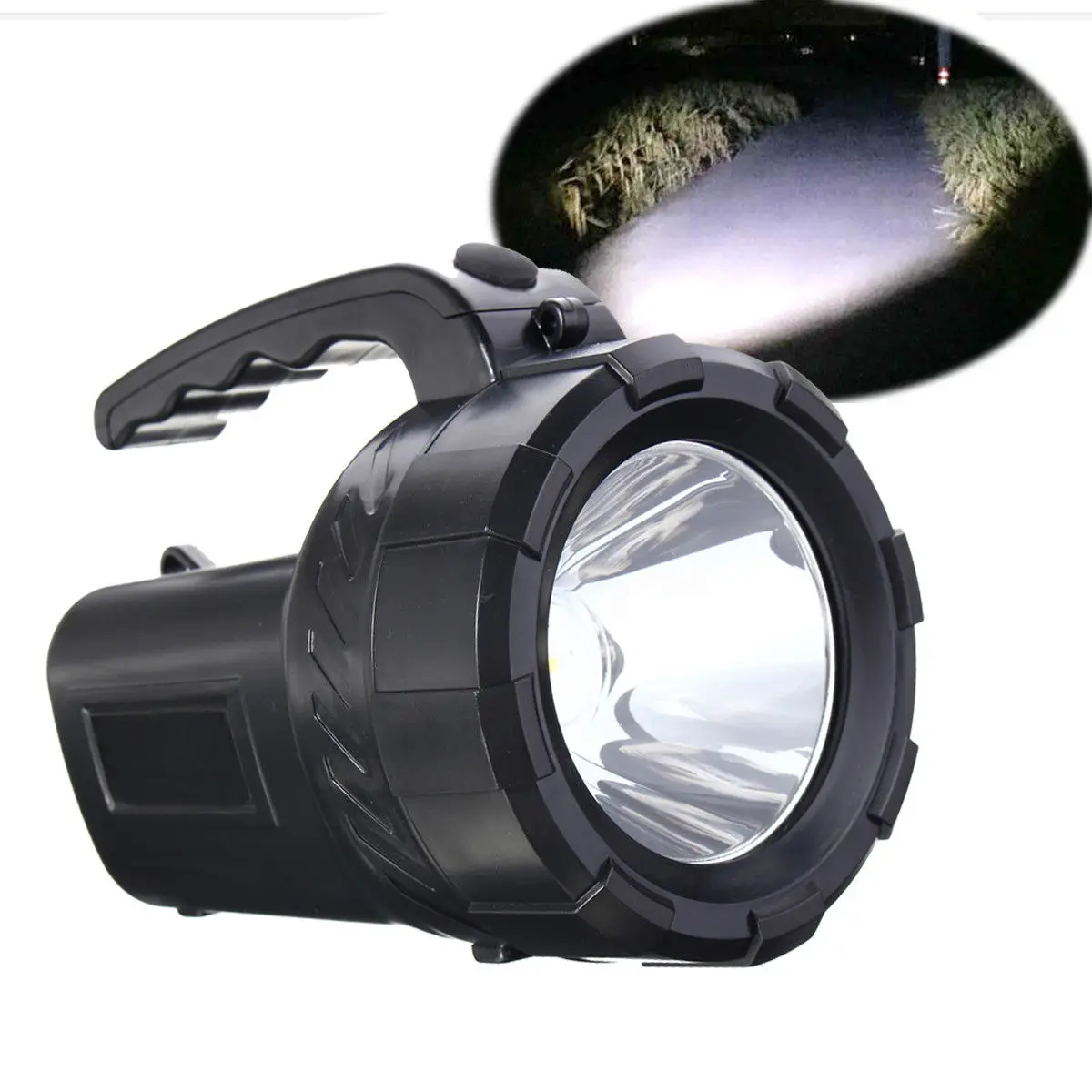 

Lamp Hand-Held Light Night Rechargeable Hiking Flashlight Torch LED Camping Power Portable Brand New