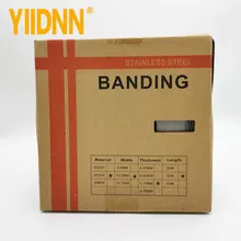 304 Stainless Steel Banding Strapping Band Strap Tools for Strapping 0.028 Thick Coil 100 Feet Roll (3/8 Width)10mm*0.7mm*30m Hardware 304 Stainless Steel Banding Strapping Band Strap Tools for Strapping 0.028 Thick Coil 100 Feet Roll (3/8 Width)10mm*0.7mm*30m Hardware
