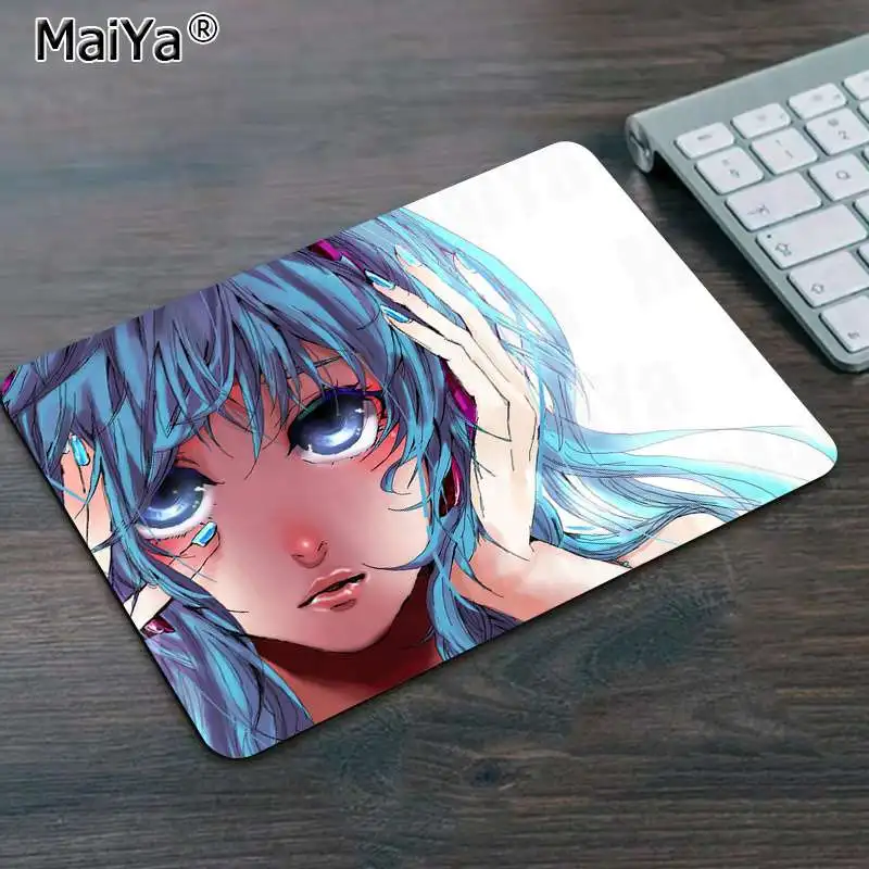 Maiya vocaloid Аниме девушка Блокировка края коврик для мыши игра скорость/Управление версия большой игровой коврик для мыши