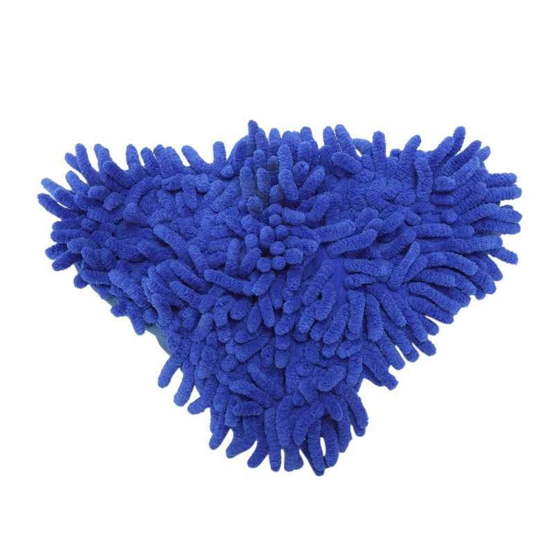 

Washable Replacement Microfiber Steam Mop Pads for Chenille X5/H20 (Blue)