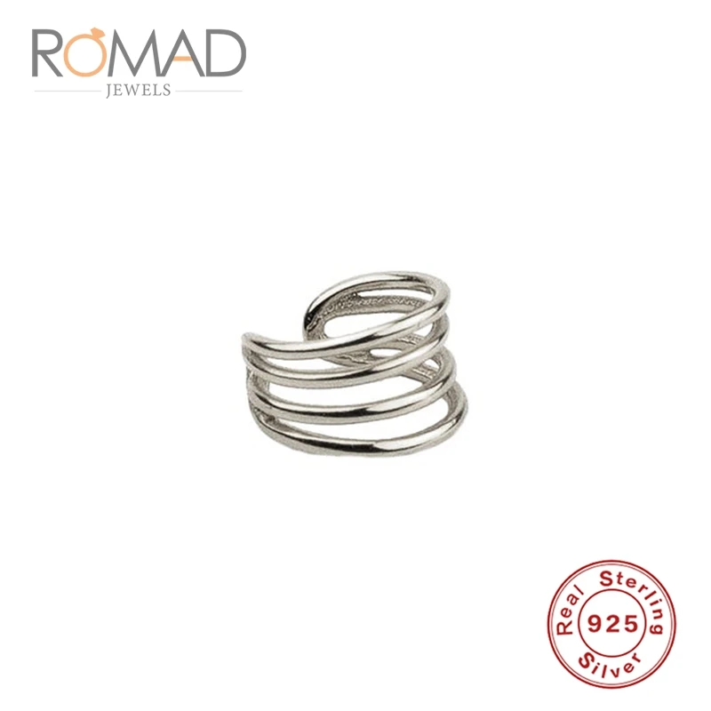 Romad серьги на клипсах, серьги без ушей, серьги на клипсах, поддельные серьги без ушей, серьги-гвоздики для женщин, подарки