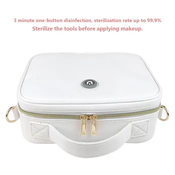 

Portable USB Rechargeable UV Sterilization LED UV Beauty Tool Toothbrush Jewelry Sterilization Bag Daily Capacity Storage Bag