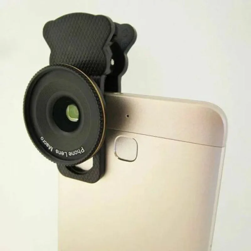 Универсальный зажим 20x HD Супер Макро объектив камеры для телефона микроскоп Samsung