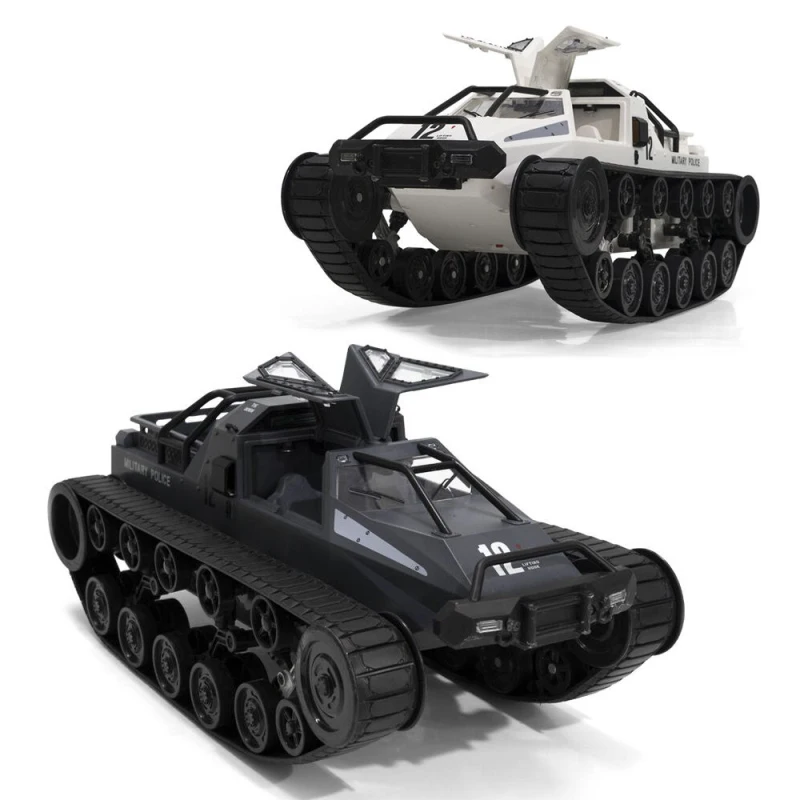 Радиоуправляемый автомобиль 4WD RC Танк 1:12 высокоскоростной Дрифтерный Танк 2,4G автомобиль с дистанционным управлением вращение на 360 ° грубая зуб пила радиоуправляемая гусеничная колесница Танк автомобиль
