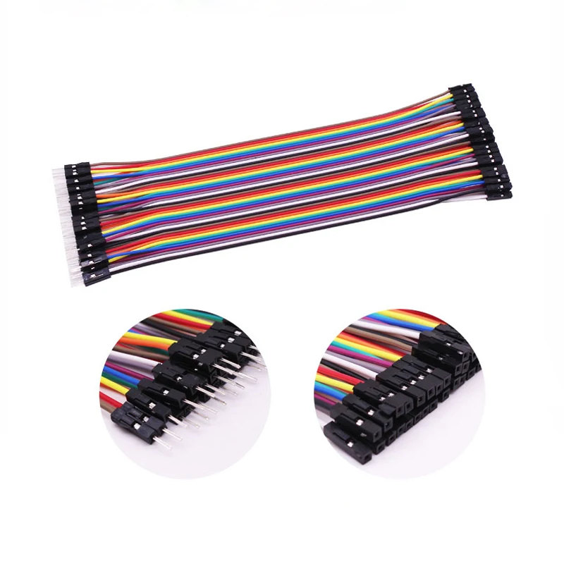 Перемычка для Dupont line макетной платы Arduino кабельная линия штырь гнездо сделай сам