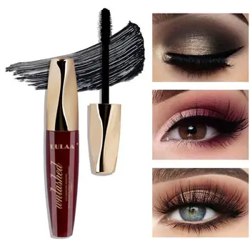 

New 4D Silk Fiber Lash Mascara Waterproof VIBELY 3d Mascara For Eyelash Extension Black Thick Lengthening Eye Lashes Cosmetics
