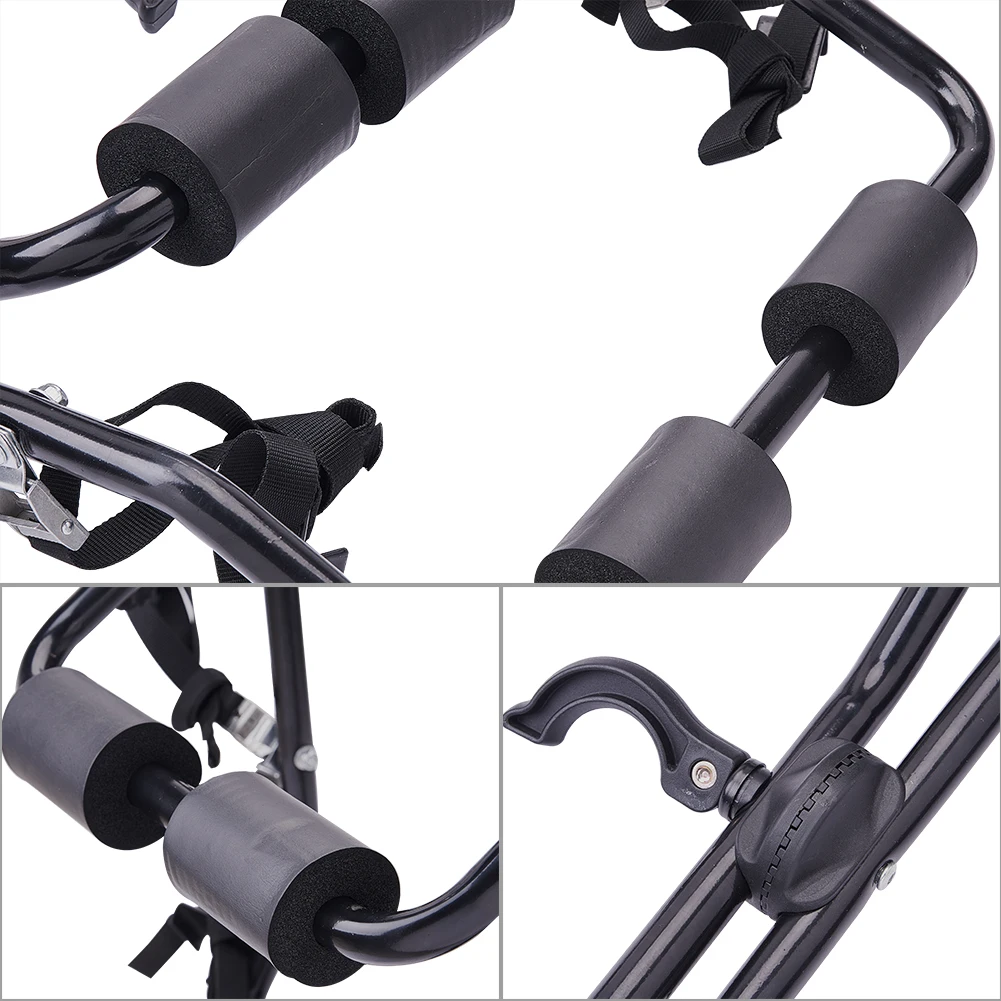 2-Bike Car Bicycle Stand Vehicle Trunk Mount Quick Installation Bike  Cycling Rack Storage Carrier