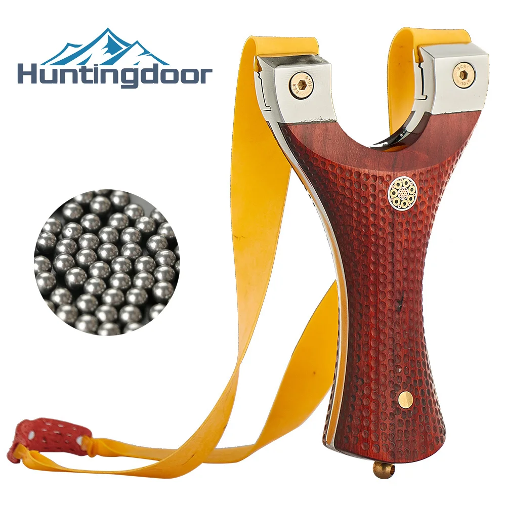 Охотничий катапульт Huntingdoor Новое поступление Рогатка для охоты с резиновой