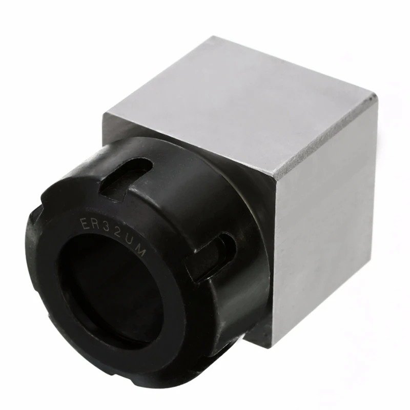 

ER-32 Hard Steel Square Collet Chuck 3900-5124 Block Holder for Lathe Engraving Machine