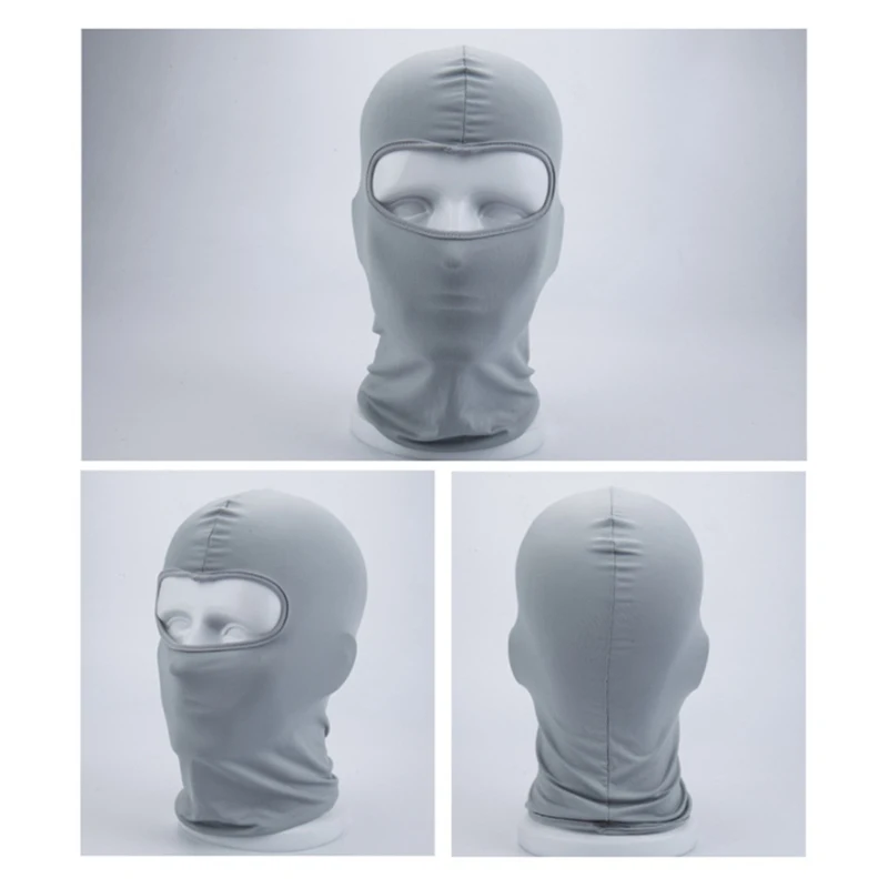 Outdoor Riding Windproof Sunscreen Dust Mask Thin Section Breathable Hood Mask Fabric Dust Prevention Shield