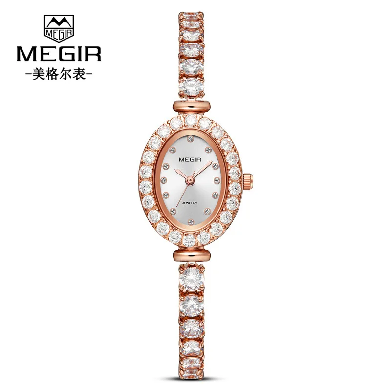 

[Natural Detox Gainer Fashion Diamond Set Import Movement Light Luxury Versatile Top Grade Quartz Women's Pendant Watch]
