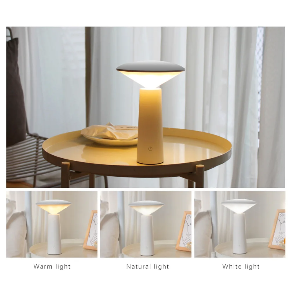 2020 Newest Small Table Lamp Creative Simple European Style USB Desk Lamp Led Learning Eye Decoration Touch Small Table Lamp