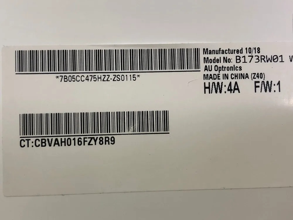 17,3 ''ЖК-дисплей экран B173RW01 V.5 V2 V.4 V0 V1 LP173WD1(TL)(A1) LTN173KT02 N173FGE-L21 L23 LTN173KT01 N173O6-L02